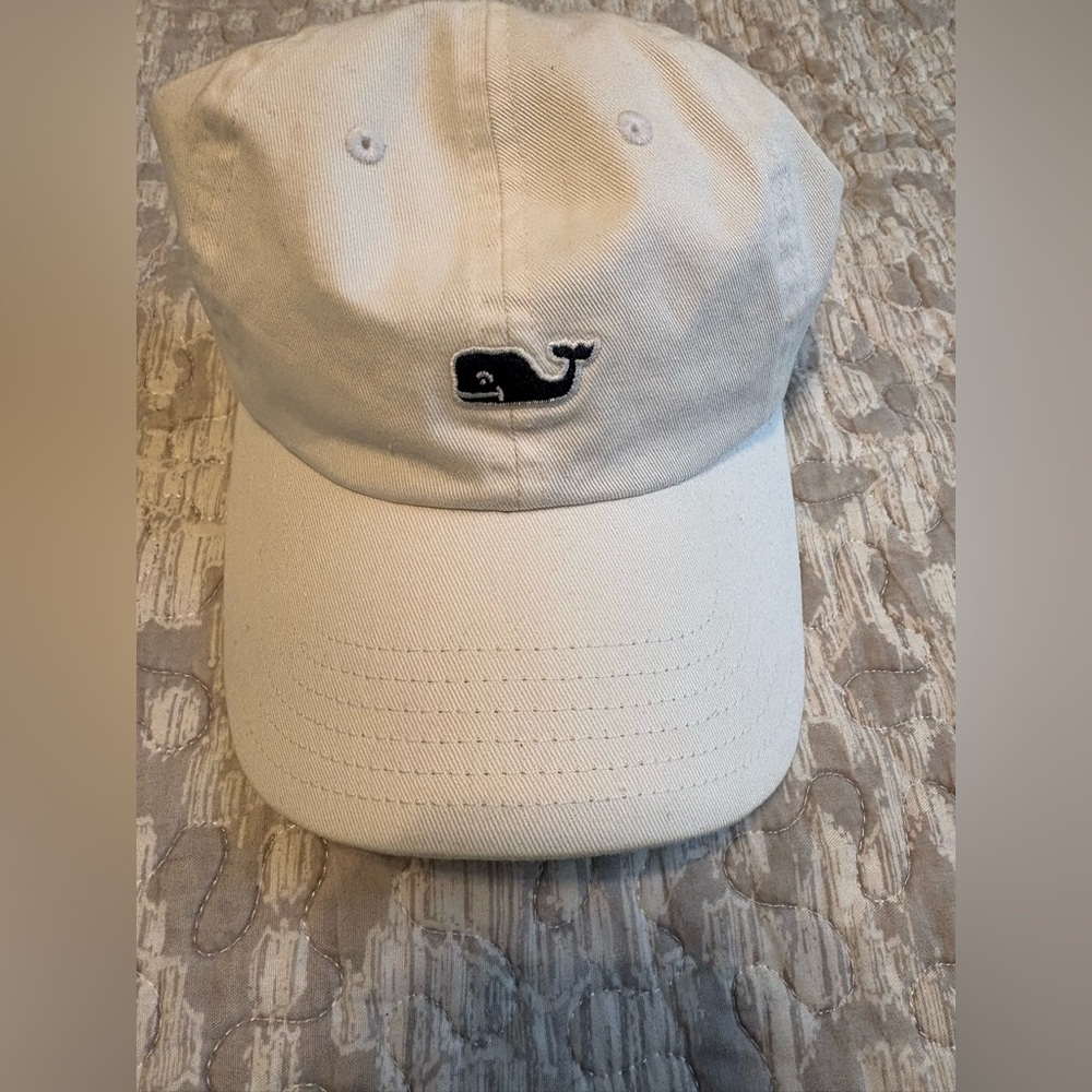 Vineyard Vines  white Whale Logo Baseball Cap